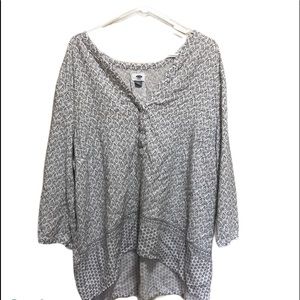 Old navy soft cotton blouse
